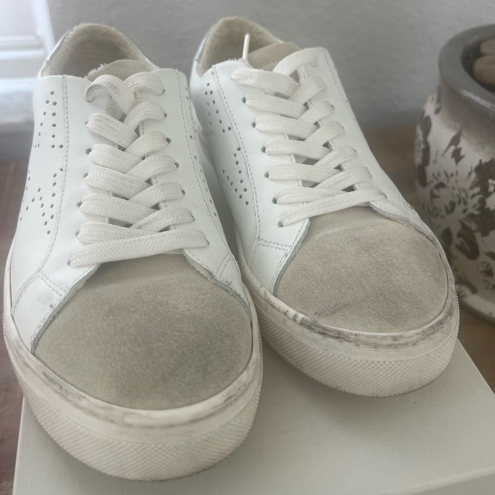 STEVE MADDEN WOMENS REZUME SNEAKER, WHITE, 7 US